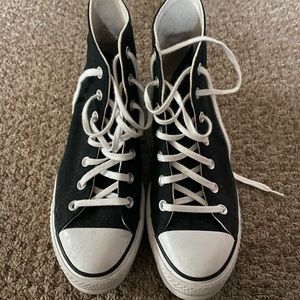 Platform converse, womens size 9 #converse #platformconverse